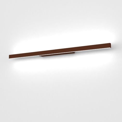 LUMICOM RIFT Applique L, STRIP LED, 30W/m, 3000K, metallo, corten, L.90 (1/2)