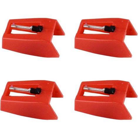 Lot de quatre aiguilles de carrousel pour tourne disque et machine à coudre accessoire de remplacement pour plateaux rotatifs et outils de couture