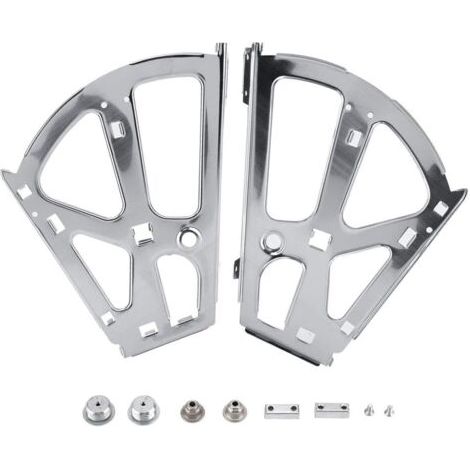 Charnière pour meuble,Chaussures Tiroir Cabinet Charnières Turing Rack En Acier Cadre Charnières Pièces Meubles (2 Layers) 2 Pcs