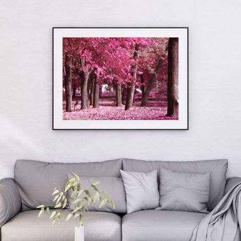 Affiche / Poster - Paysage Forêt - 60x80 cm - Photo pleine page (1/5)