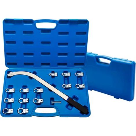 Chiave Per Puleggia Tendicinghia Con Adattatori Intercambiabili Set 15 PZ GS2942