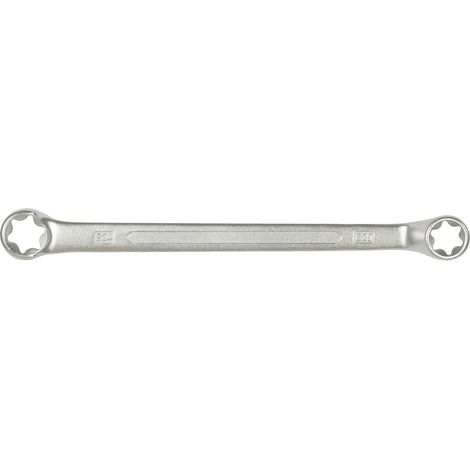 KS Tools Torx-E-Doppel-Ringschlüssel, gekröpft, E6xE8 - 911.0361