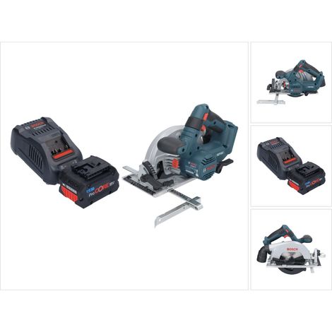 Bosch GKS 18V-57-2 Professional Scie circulaire portative sans fil 18 V 165 mm Brushless + 1x batterie ProCORE 8,0 Ah + chargeur (1/5)