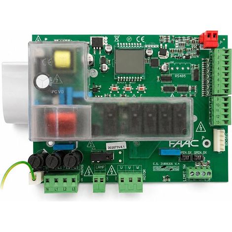 Panel de Control Electrónico Placa Central 400v Recambio FAAC E844 3PH 202073