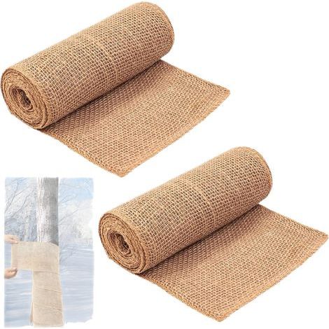 1 Stück neues Juteband 30 x 300 cm 240 g zum Winterschutz von Wurzeln und Obstbäumen, Isolierung gegen Frost und Kälte (1/5)