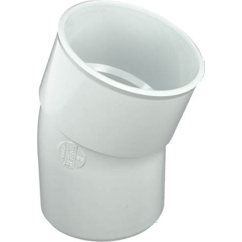 NICOLL Coude mf 20° Ø80 blanc
