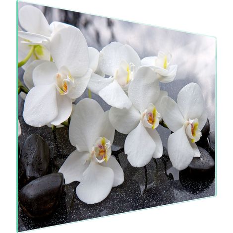 TABLA DE CORTAR DE VIDRIO 52x30 ORQUÍDEA (1/5)