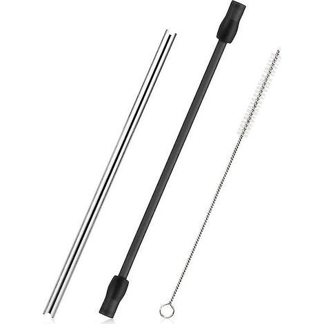 Replacement hose + cleaning brush set for Bosch Veroaroma and Siemens Eq.6 series coffee machines (dark grey) (1/4)
