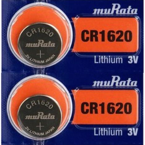 .2 pile Murata-Sony CR1620.