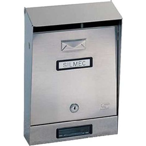 Buzón de cartas de acero inoxidable 10-001 Silmec