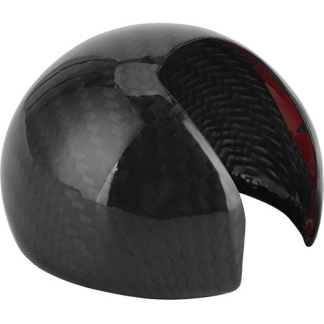 Pommeau de levier de vitesse avec garniture décorative en fibre de carbone, compatible avec Audi A3 8V 2014-2020 (1/4)