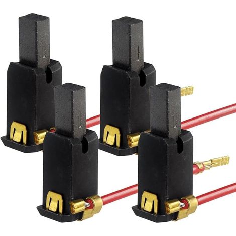 Lmzzdld N292059 Paquete de 4 cepillos para caja de lijadora N421468 CMEW231DWE6411 DWE6411K WE6420 DWE6421 DWE6423 (1/5)