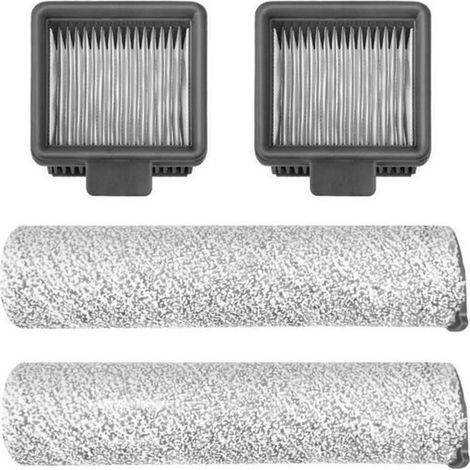 2PCS brosses principales +2PCS filtres compatible pourAspirateur-laveur sans fil intelligent Dreame W10 H11 H11MAX (1/4)