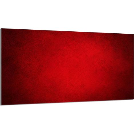 Glasschutzplatte für Herd 90x52 Rot (1/5)