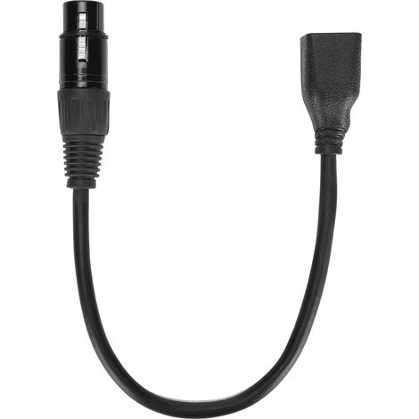 Adaptateur Cable Xlr 5 Broches Femelle Vers Rj45 Femelle Cuivre Sans Oxygene Pour Controleur Dmx Et Bandes Led - Lot De 1 (1/5)