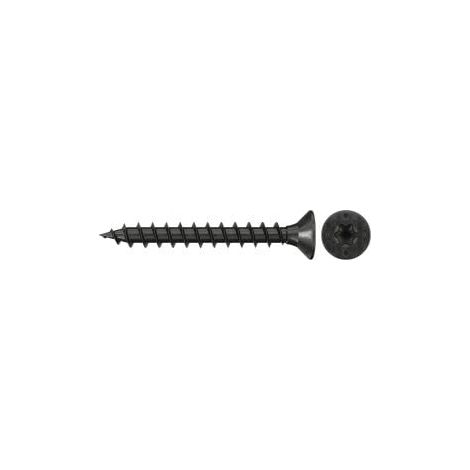fischer Spanplattenschraube PowerFast FPF II CTF 3,5 x 30 BLC 25 Senkkopf Innenst. TX Vollgew. schwarz verz. - 578628 (1/3)