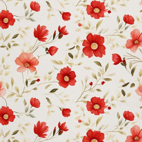 Tela decorativa para exteriores Oxford - Flores - DX3035 (1/5)