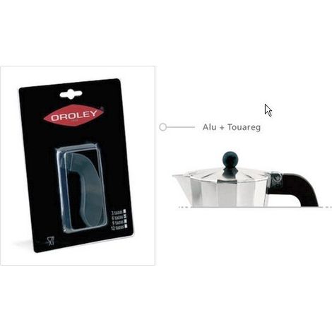 OROLEY CAFETERA ALUMINIO TOUAREG 6 TAZAS BL151020900 (1/2)