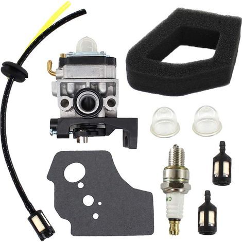 Carburatore HURI e guarnizione con filtro dell'aria, kit di occhielli per tubo flessibile per GX25 GX35 GX 25 35 HHT35 HHT35S FG110 tosaerba, sostituzione lampadina pompa di adescamento (1/5)