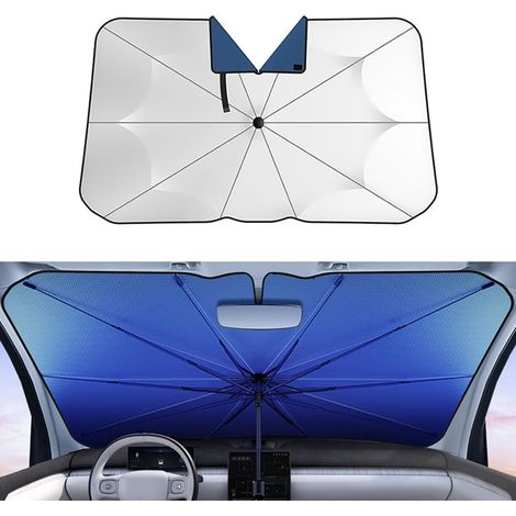 HABURN Voiture Parapluie Pare-Soleil Pliable Protection Solaire (1/5)