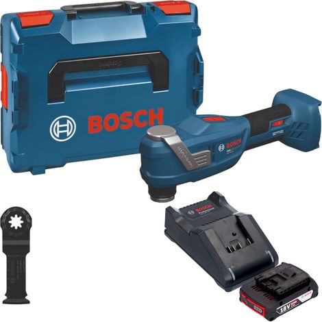Bosch GOP 18V-30 Akku Multifunktionswerkzeug 18 V Starlock Plus Brushless + 1x Akku 2,0 Ah + Ladegerät + L-Boxx