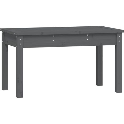 Maison Exclusive - Panca da Giardino Grigia 80x44x45 cm Legno Massello di Pino