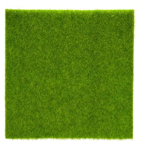 Gazon Synthétique pour Décoration de Maison de Poupée et Paysage Miniature (30x30 cm) (1/5)