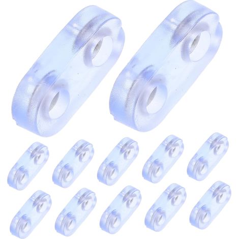 de 20 patins en silicone transparents antid rapants pour (1/5)