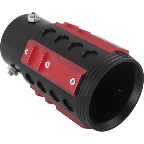 Embout d'échappement 63 mm, réduction du bruit, robuste, pour Wrangler, compatible avec les tuyaux de 38 à 63 mm de diamètre, rouge (1/5)