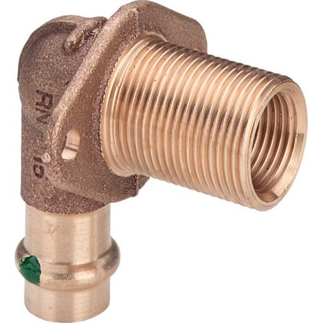 Viega Wanddurchführung mit SC Sanpress 2232.1 in 15 x Rp1/2 x G3/4 x 25mm Sibr (1/3)