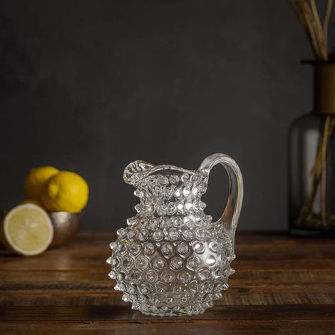Carafon cristal pointe de diamant 14x12cm (1/3)