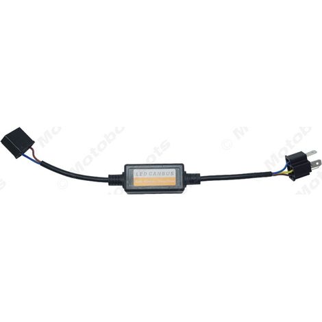 Car H4 Retractable Light Fault Decoder, Vehicle H4 Dual-Lamp LED Headlight Decoder (1/4)