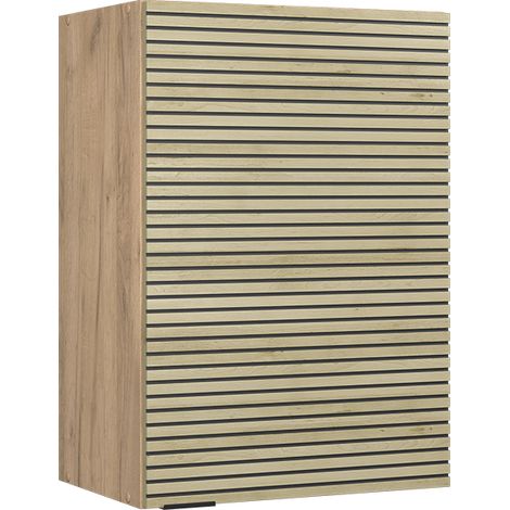 Pensile da cucina Fame-Line, Pannello in quercia, 50 cm, Vicco