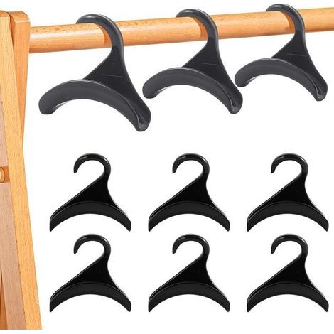 6 Haken für Handtaschen, Kleiderständer, Schrankregal