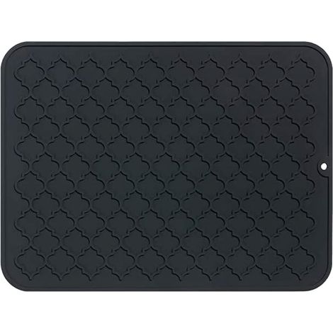 Extra Large Silicone Trivet Heat Resistant Mat Dish Drying Mats Kitchen Counter Rack Sink Drainer Pad (1/5)