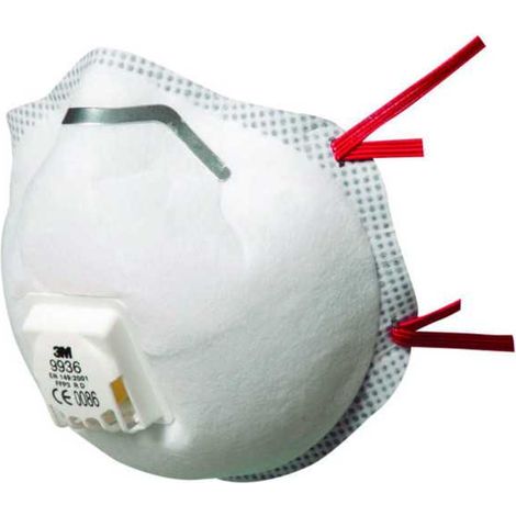Mascarilla FFP3 con Válvula 9936 5 Uds. 3M