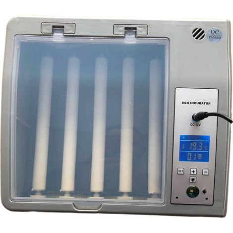Incubateur à œufs entièrement automatique 220 V, petit format, pour usage domestique ou commercial. (1/5)