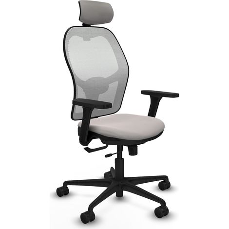 Silla de oficina piqueras y crespo Jorquera negro cómoda ajustable (1/2)
