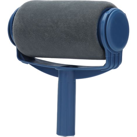 Rouleau à peinture multifonctionnel bleu, outil de peinture portatif pour murs, toits et sols. (1/5)