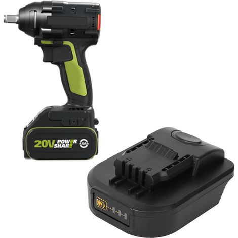 Adaptateur de batterie pour Makita 18V, compatible avec les outils électriques WORX 20V à 4 broches. Accessoires pour outils électriques. (1/5)