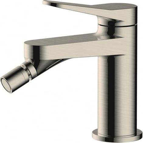 RAK Petit Round Brushed Nickel Bidet Mixer - RAKPER3006N (1/2)