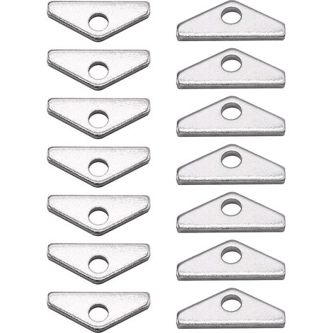 14-teiliges Set Mini-Halteklammern für verchromte Ventildeckel, passend für Chevy BBC Big Block 396, 427, 454 und 502 (1/5)