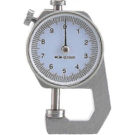 Jauge d'épaisseur numérique, cadran rond, précision de 0,1 mm, pour papier, cuir et tôle f26 (1/4)