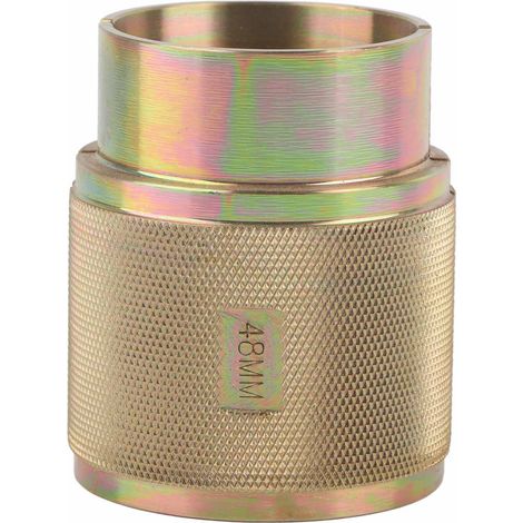 Xiuganpo Outil Universel de Vissage de Joint de Fourche en Acier au Carbone pour Fourches Avant de Moto, Outil de Réparation Pratique pour Motocyclistes (48mm). (1/5)