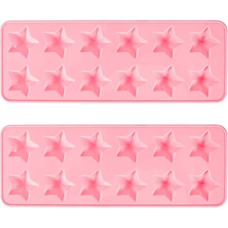 Set mit 2 Magic Stars 12-Feld-Bonbonformen (rosa) - Fei Yu (1/5)