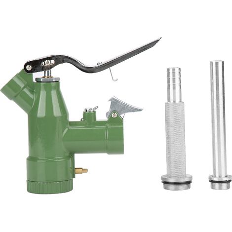 Pistolet de remplissage carburant avec compteur de débit, buse pour gasoil diesel kérosène essence, jauge de flux intégrée, adapté pompe à carburant. (1/5)