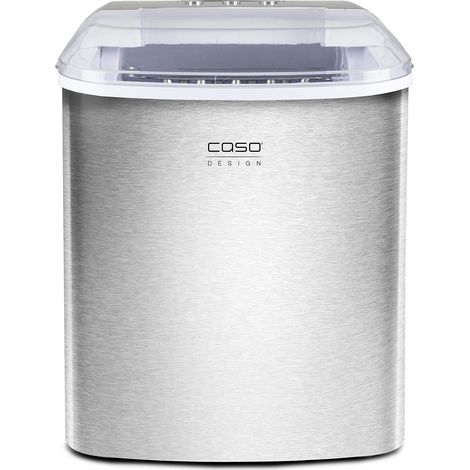 Caso IceChef Pro - Macchina per cubetti di ghiaccio di design, per una rapida preparazione dei cubetti di ghiaccio in 44360 minuti, produce circa 500 g di cubetti di ghiaccio all'ora, alloggiamento in (1/5)