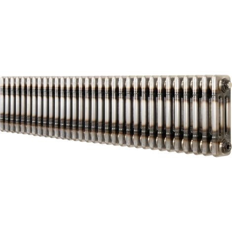 Radiatore 3 Colonne Orizzontale Metallo Grezzo 300x1460 mm