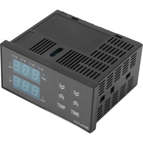 Contrôleur de température numérique 2 en 1 avec affichage numérique (température et temps) pour presse à chaud 100-240 V (1/5)
