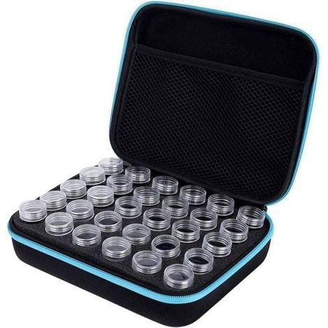 HONORNIC - Diamond painting carrying case, 30-box diamond painting organizer storage bag with case (1/5)